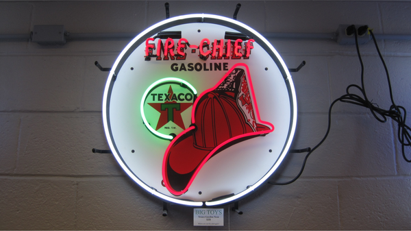 Texaco Firechief Neon Sign