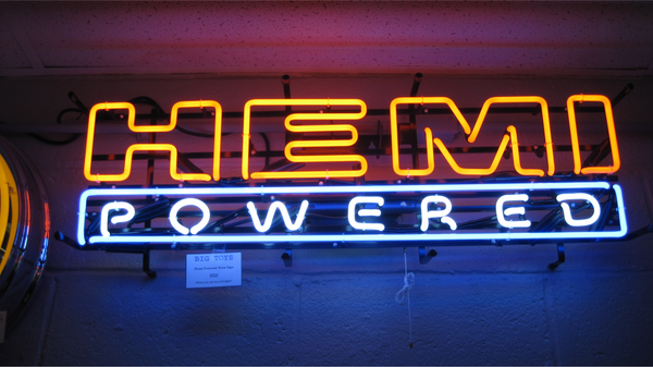 Hemi Powered Neon Sign